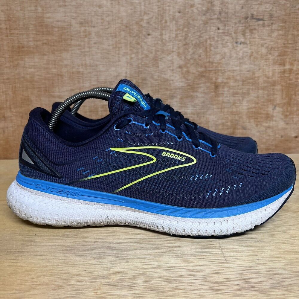 Brooks Glycerin 19 Navy Nightlife Blue Shoes Sneakers 1103561D443 Men Size 11 D